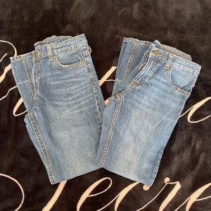 Two OLD NAVY JEANS for kids (boy)